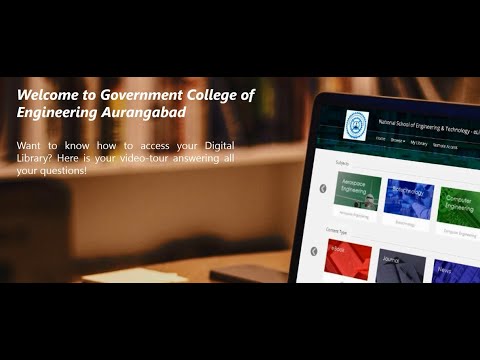 Government College of Engineering Aurangabad Digital Library by Knimbus - A Quick Tutorial