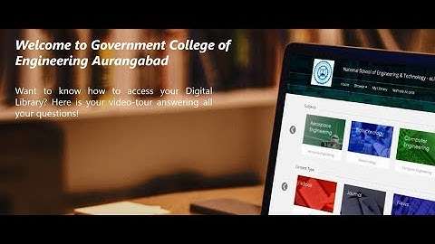 Government College of Engineering Aurangabad Digital Library by Knimbus - A Quick Tutorial