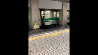 大阪メトロ中央線　出発