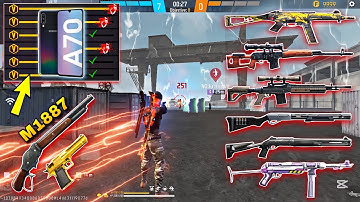 NEW SETTINGS ⚙️✅ SAMSUNG A70  + DPI 📲 FREE FIRE HIGHLIGHTS 🎯