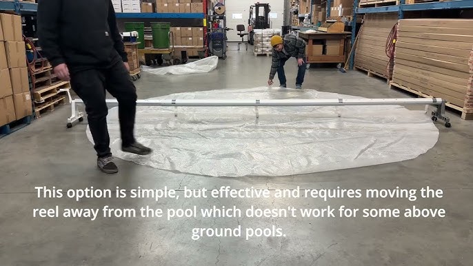 Pool Ruler - Solar Cover Strap Kit Installation (Part 3) 