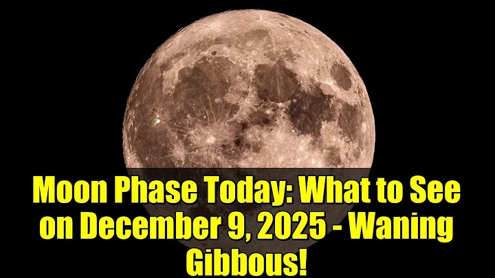 Moon Phase Today: What to See on December 9, 2025 - Waning Gibbous!