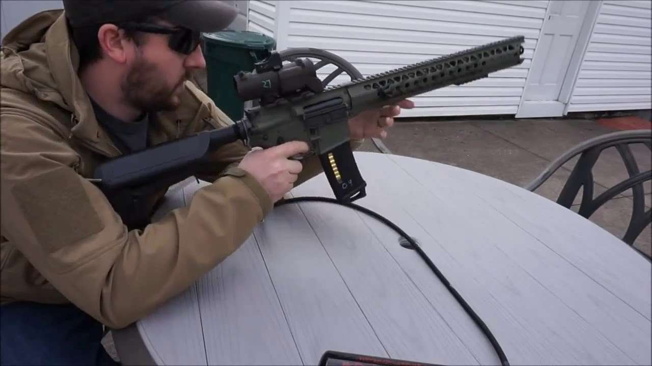 Protech MKII install Krytac LVOA - YouTube