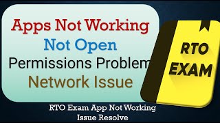 How To Fix RTO Exam App not working | Not Open | Space Issue | Network & Permissions Issue screenshot 4