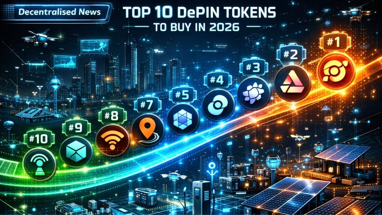 Top 10 DePIN Tokens to Buy in 2026: Decentralized Physical ...