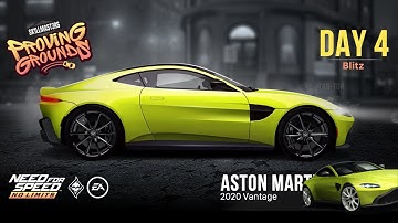 Need For Speed: No Limits | Aston Martin Vantage (Proving Grounds - Day 4 | Blitz) - SE Guide