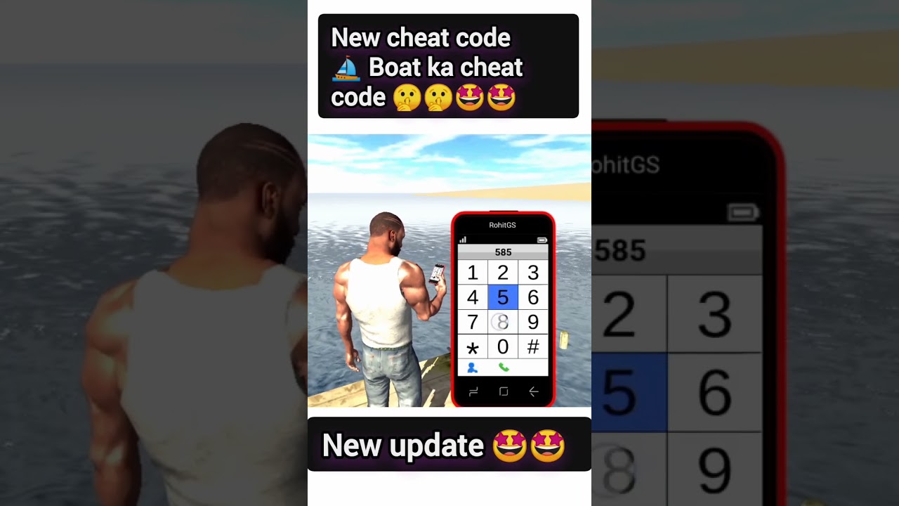 new update 🥰🥰🤩🤫 boat ka cheat code 🤫🤩🤔 indian bike driving 3d #shorts#short viral