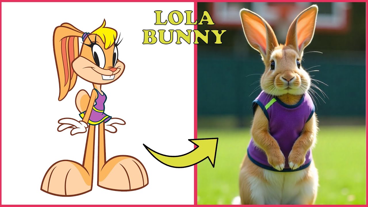 Looney Tunes Characters in Real Life 🎩🐰