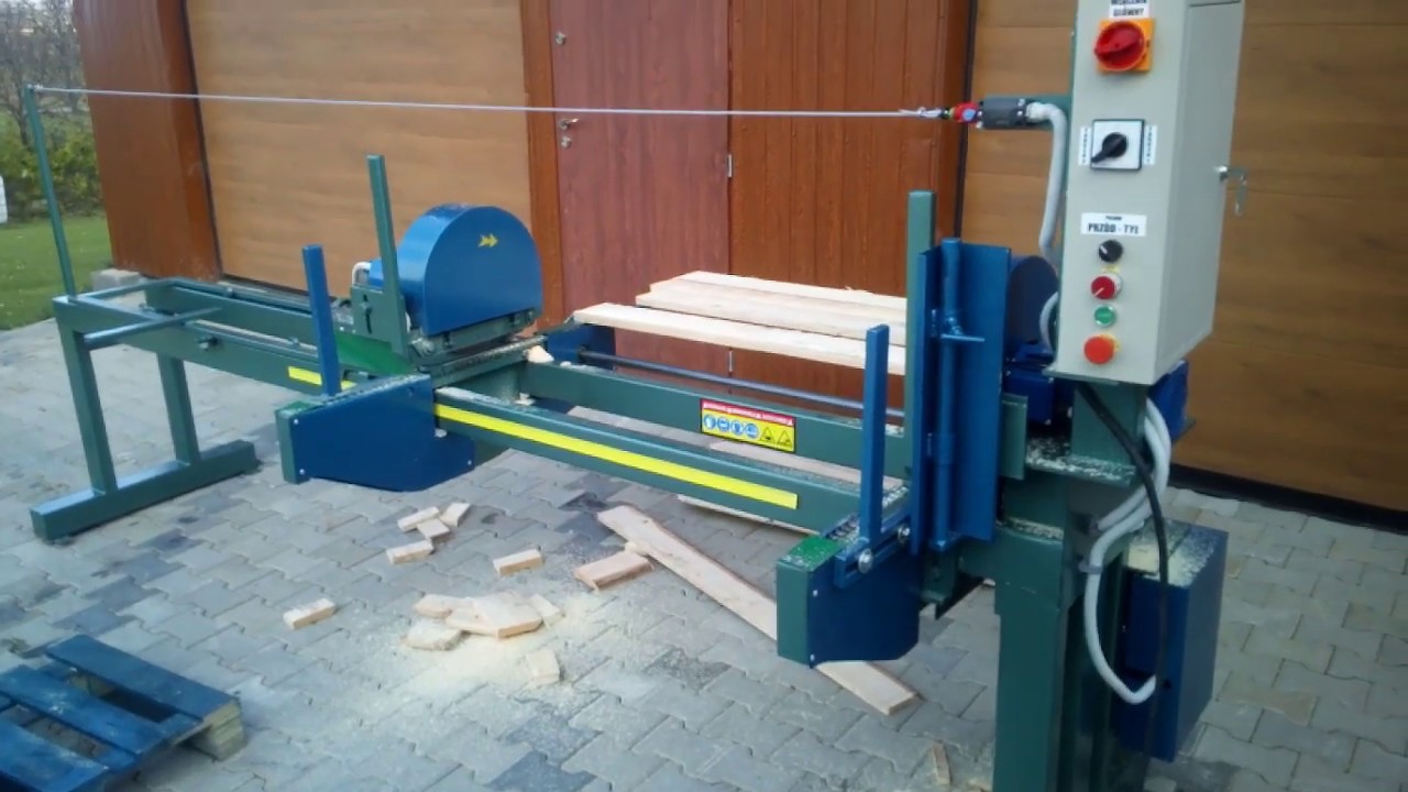Obrzynarka Formatówka do desek paletowych