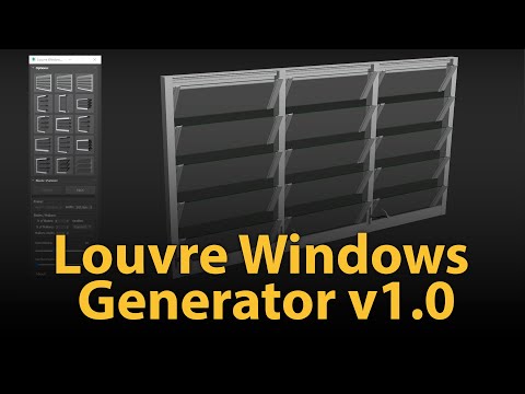 Louvre Windows Generator v1.0
