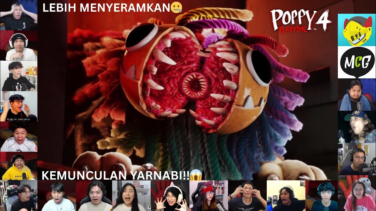 KEMUNCULAN MONSTER YARNABI!!😱 I LEBIH MENYERAMKAN?🤔 I POPPY PLAYTIME CHAPTER 4