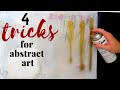 Making SIMPLE Abstract Art!   Step by Step