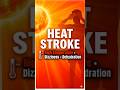 Heat Stroke: Warning Signs You Should NEVER Ignore ⚠️ #heatstroke #summer #shorts #trending #viral