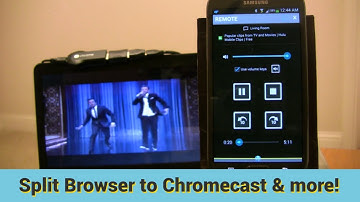 How to cast videos on Chromecast using Split Browser