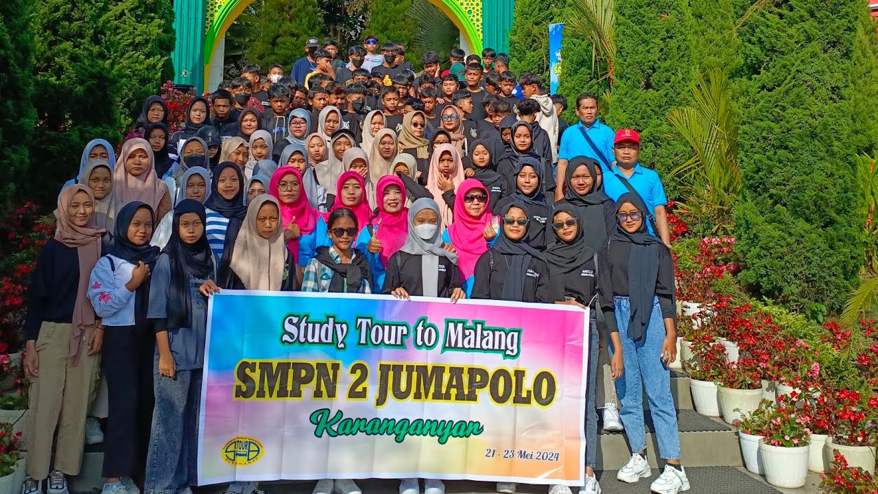 SMPN 2 Jumapolo, Karanganyar, Studi Wisata ke Malang