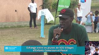 Pascal Siakam visite SOS Village d'Enfants Cameroun