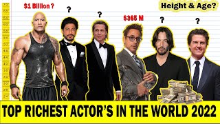 Top 25 Richest Actor in the World [2022]