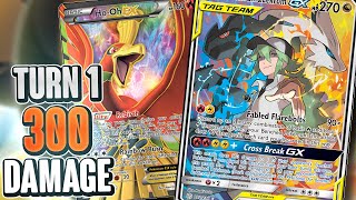 Pokemon TCG Online Reshiram Zekrom GX Eelektrik VS Rowlet Alolan