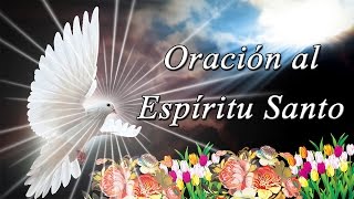 Oración al Espíritu Santo