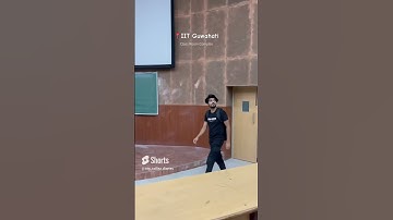 IIT Guwahati Classroom | Life at IITG  #iit #iitguwahati #classroom #shorts #viral #iitmotivation