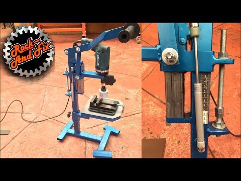Base para Taladro de Banco / Homemade Drill press