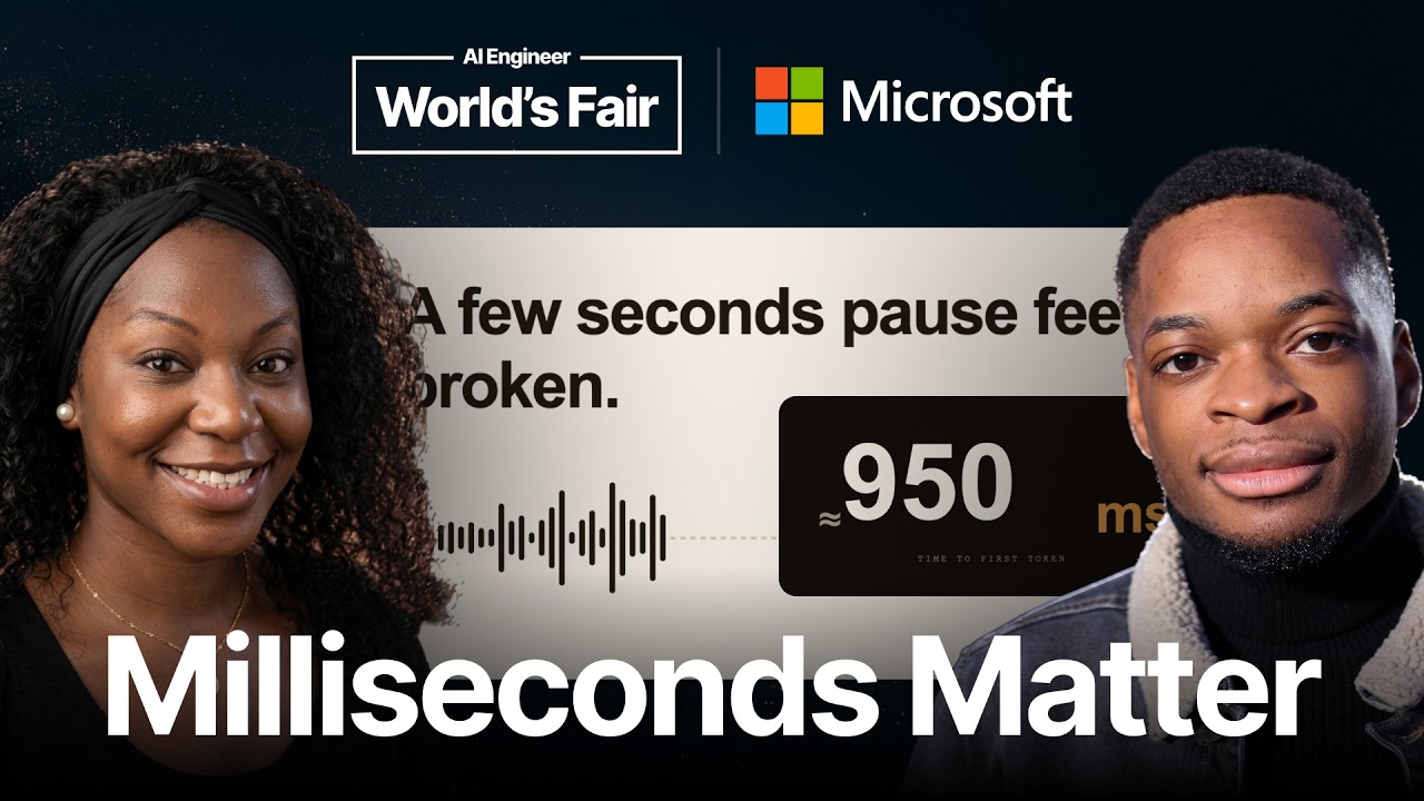 Your Voice Agent Doesn't Need a Frontier Model - Joel Allou & Ornella Bahidika, Microsoft