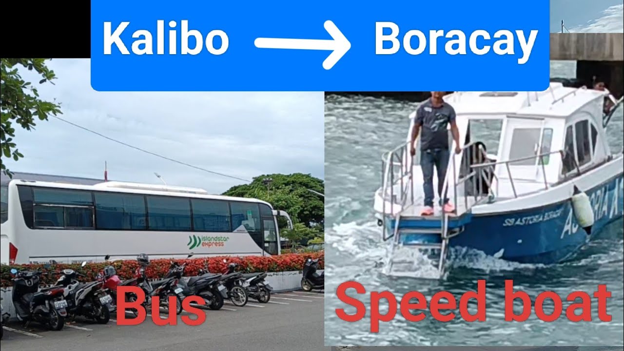 Transfer from Kalibo Airport to Boracay 🏖️🏝️🇵🇭
