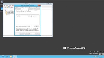 How to Set DNS Forwarder on Server 2012