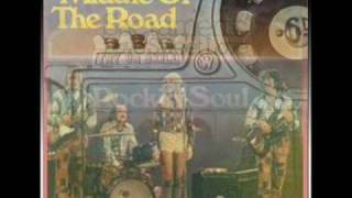 Video thumbnail of "MIDDLE OF THE ROAD featuring SALLY CARR   "on a westbound train""