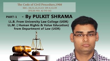 CPC : SECTION 10,11,12,13,14 (part-1)