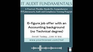Details IT/Cybersecurity Audit and Compliance - Student Testimonial (6-figure offer) Guide