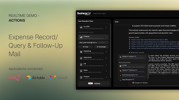 BusinessLM Workflow Demo: Effortless Expense Recording, Tracking & Follow-Up