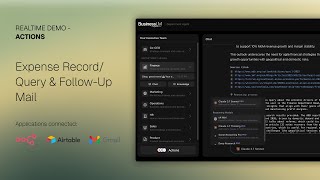 Businesslm Workflow Demo Effortless Expense Recording, Tracking Follow-Up