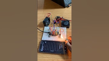 Automatic & Manual Fan Control Using ESP32, MLX Sensors, and Webserver #electronics #technology