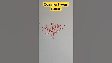 ✨ Cursive Name Art | Stylish Name Writing in Cursive | Calligraphy for Beginners #shorts #Tejas