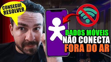 DADOS MÓVEIS da VIVO FORA do AR ou CAIU no CELULAR? Aprenda a RESOLVER!