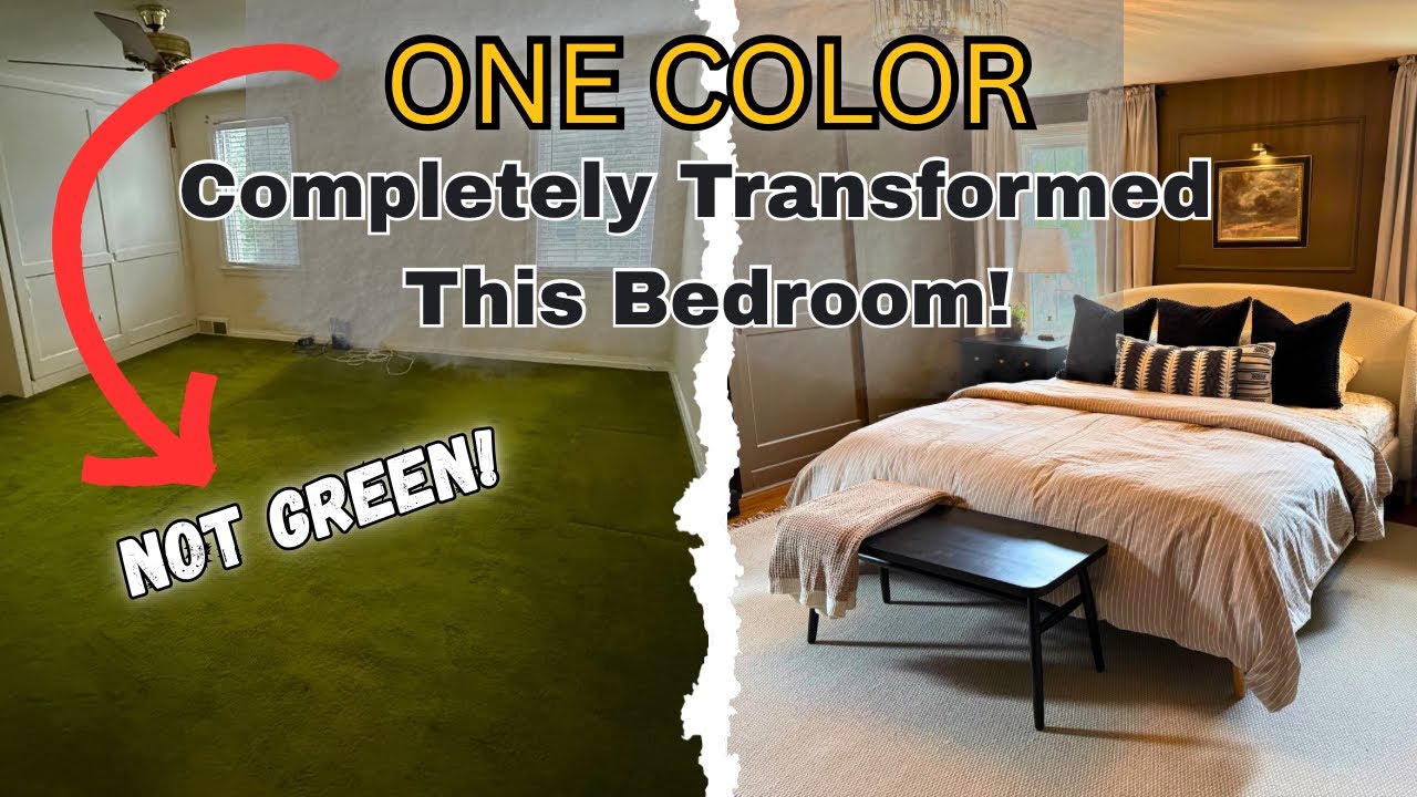 From Shrek Shack to Dream Bedroom (Budget Makeover)!