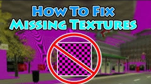 How To Fix Gmod Errors And Missing Textures 2017!   Gmod