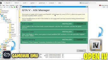 OPEN IV ON GAMEHUB (GAMEFUSION) Emulator | Open IV Infinity Loading Fix Working 100% On GameHub Emu🔥