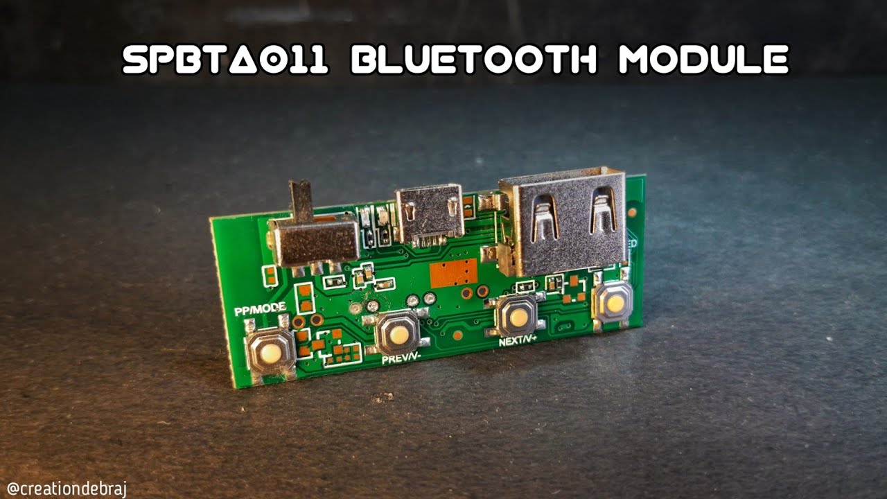 SPBTA011 Bluetooth Module With RGB Led. ️ New Amazing Bluetooth Module ...