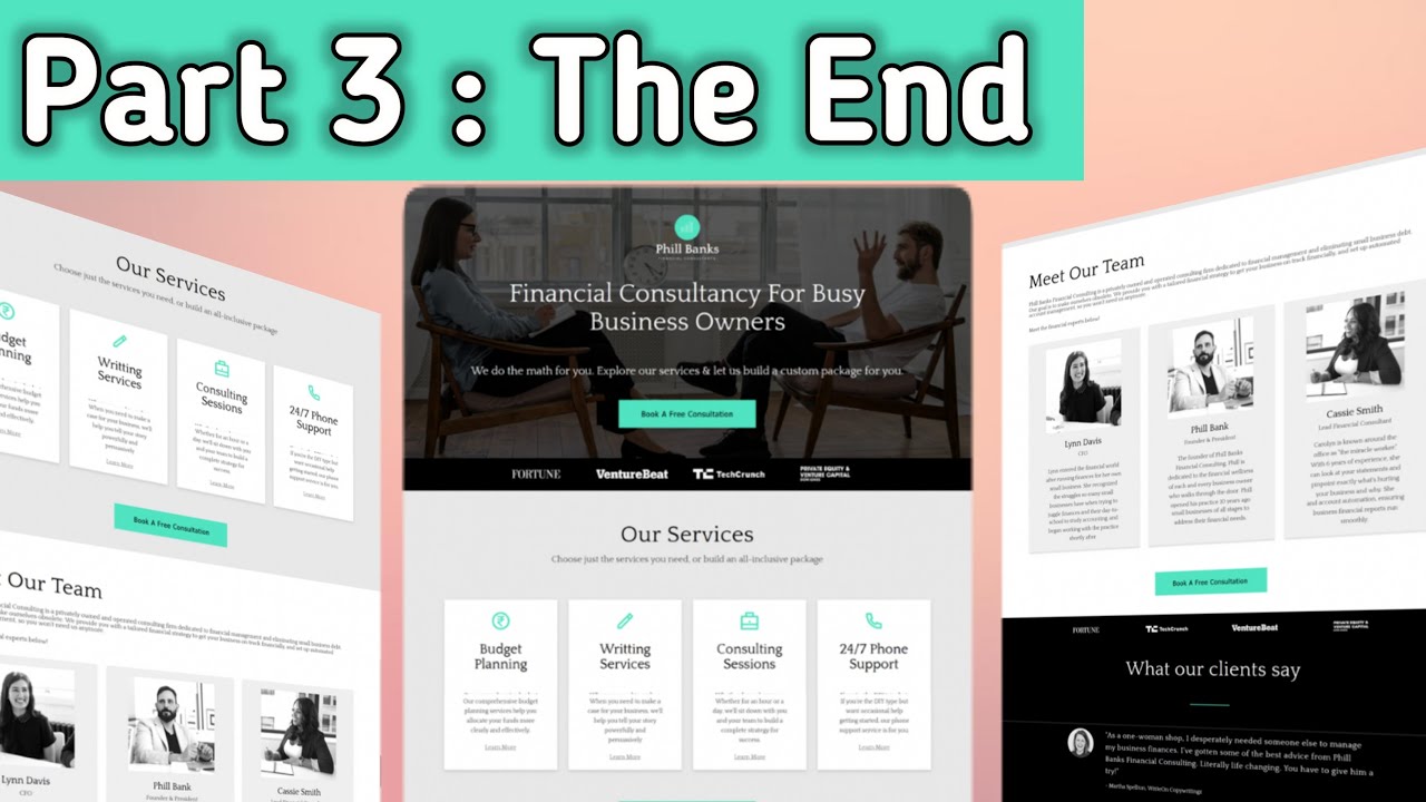 How To Make Full Responsive Website Design Step by Step ( Part 3 ...