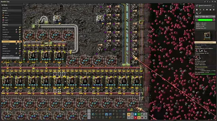 Reaching the Shattered Planet -- Factorio Space Age  Endgame Spaceship