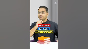 💥BCA 1st Semester Best Books in 1 Minute🤩 BCA Course Syllabus & Subjects #shorts #bca #bcasyllabus