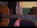 Guitar lesson: Red Hot Chili Peppers - Scar tissue intro