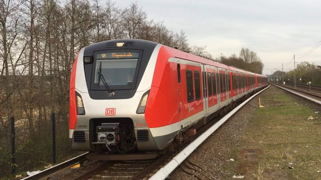 Hamburg: Mitfahrt im ET490 von Altona bis Dammtor (Linie S31)