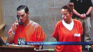 Pair linked to three homicides appear in Albuquerque courtroom