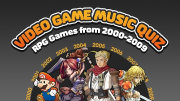 Can you name these RPG Games from the 2000s? Video Game Music Quiz!