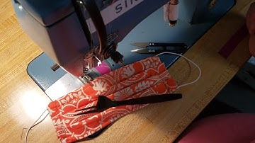 Make Pleated Mask Fast Using A Fork! - Easy Quick How To