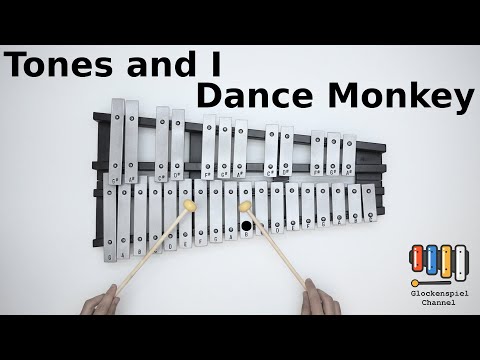Tones and I - Dance Monkey💗🎺on the Glockenspiel (BELLs)  🎧