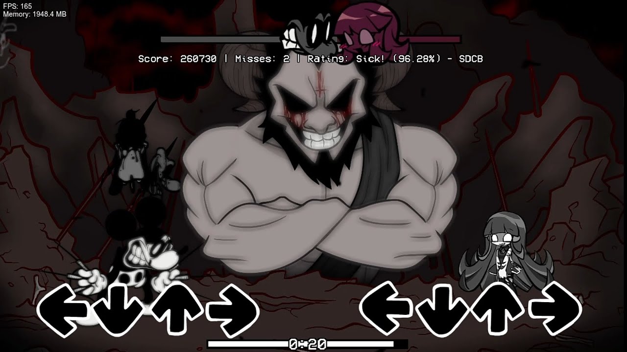 FNF mod Limu sing hellhole - YouTube